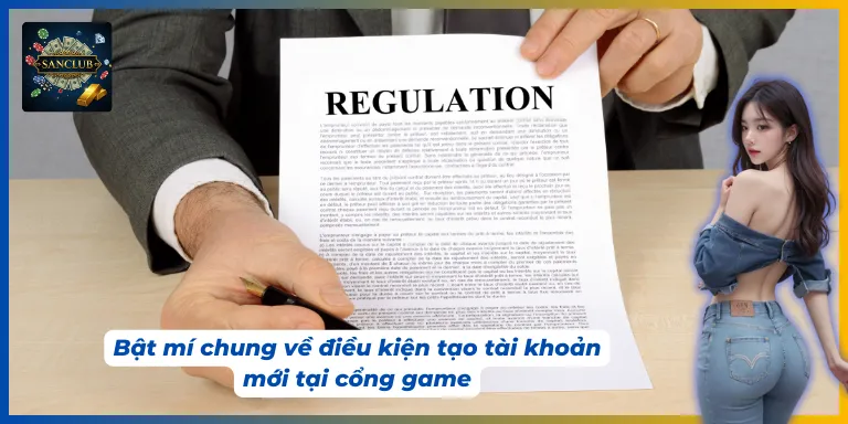 Bật mí chung về 3 điều kiện tạo tài khoản mới